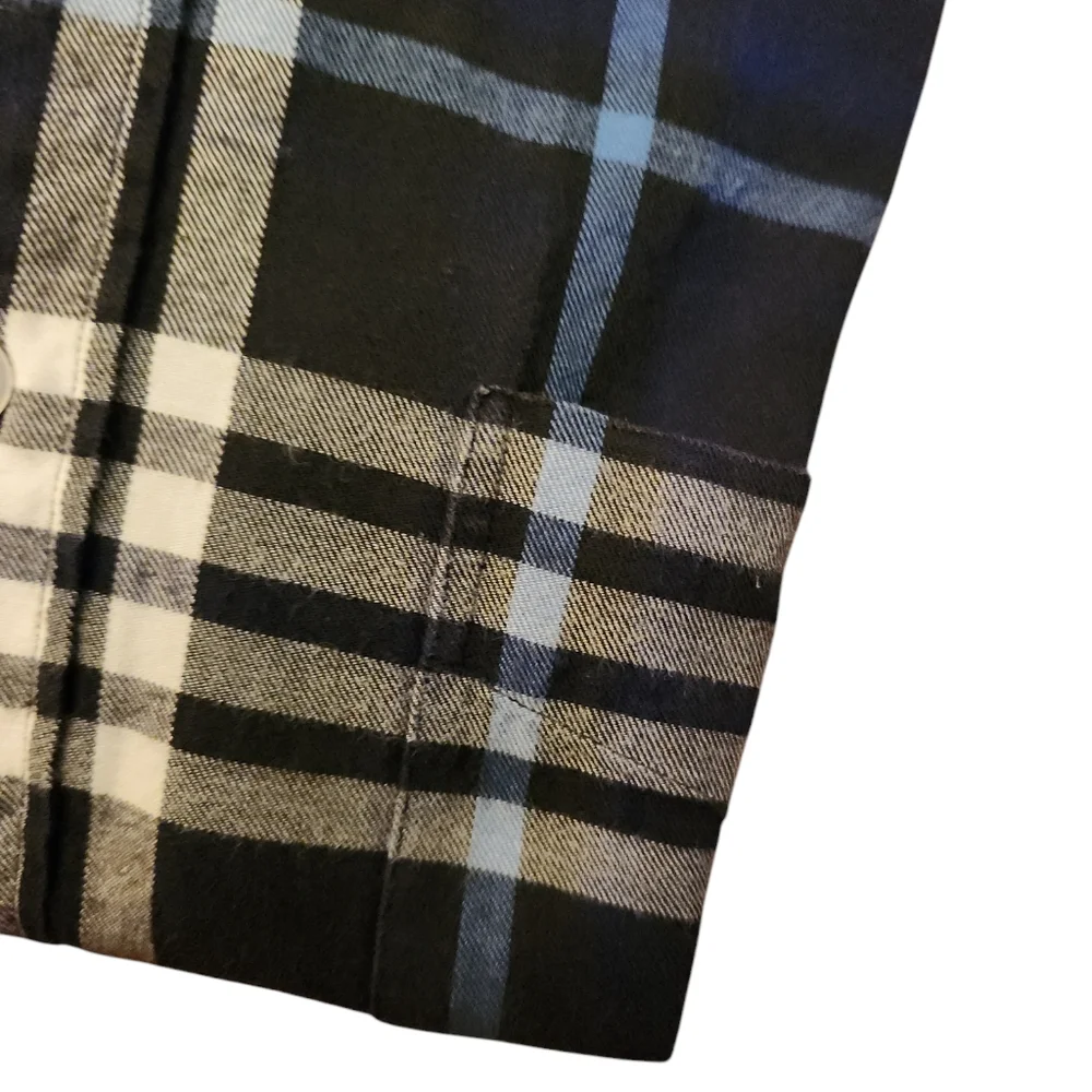 Thomas Mason Shirtings For‎ J. Crew Plaid Long Sleeve Shirt Size Medium Slim